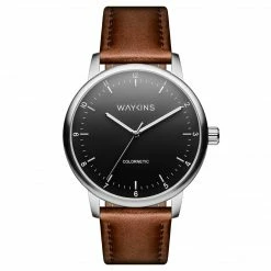 Waykins Colornetic | Montre De Couleur Changeante En Acier Brossé -Montres bracelet Soldes 1 1 42219b8f05c8d34124aadf6c8855b401