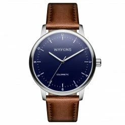 Waykins Colornetic | Montre De Couleur Changeante En Acier Brossé