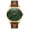 Fawler Beleza | Montre En Acier Inoxydable Doré Et Marbre Vert 1 Fawler Beleza | Montre En Acier Inoxydable Doré Et Marbre Vert -Montres bracelet Soldes 1 1beliz