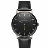 Seizmont Montre Minimaliste Aether Ivano Noire Et Jaune -Montres bracelet Soldes 1 1finaln