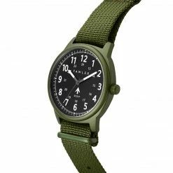 Fawler Scout | Montre Militaire Verte à Bracelet NATO -Montres bracelet Soldes 1 2.be0f34327fa62ebbba67c4cc652e41b9