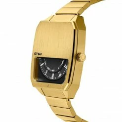 Otsu Hoc | Montre à Demi-cadran En Acier Inoxydable Doré -Montres bracelet Soldes 1 2hok