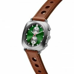 Fawler Callao | Montre Coussin Verte -Montres bracelet Soldes 1 2kal