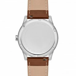 Fawler Imperator | Montre à Phases De Lune En Acier Inoxydable Marron -Montres bracelet Soldes 1 3carr