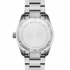 Fawler Métier | Montre GMT En Acier Inoxydable Orange -Montres bracelet Soldes 1 3gmtsaat