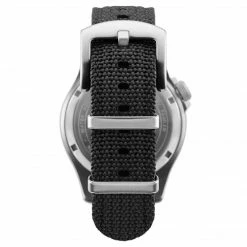 Fawler Luscent | Montre De Plongée En Acier Bleu Et Argenté Avec Cadran Luminescent -Montres bracelet Soldes 1 4svtl