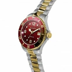 Seizmont Montre En Acier Inoxydable Dathlan Tide -Montres bracelet Soldes 10 2 22371