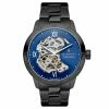 Seizmont Dante II | Montre Squelette Noire à Cadran Bleu -Montres bracelet Soldes 2 1.6f19c2a01f7fb4348f2a03c5e2f8edf7
