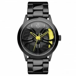 Seizmont Monza | Montre Racing Jaune Et Noire