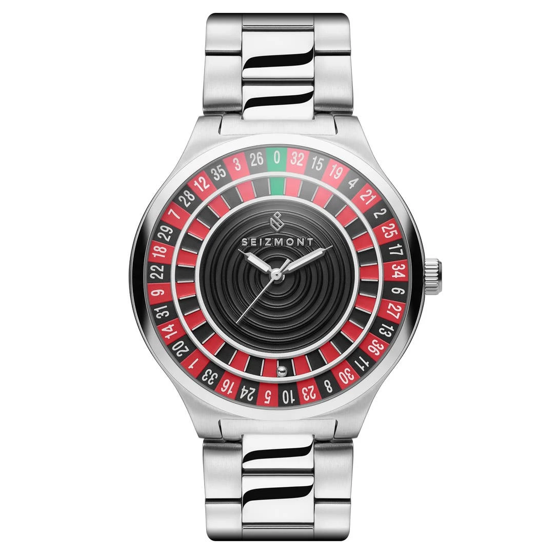 Seizmont Ace | Montre Roulette En Acier Inoxydable Argenté 3 Seizmont Ace | Montre Roulette En Acier Inoxydable Argenté