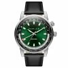 Fawler Gentium | Montre GMT à Heure Universelle En Acier Inoxydable Vert -Montres bracelet Soldes 2 1dzent