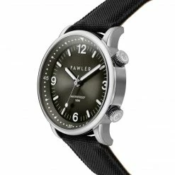 Fawler Acero | Montre De Plongée En Acier Inoxydable Argenté Et Gris -Montres bracelet Soldes 2 2 ac 1