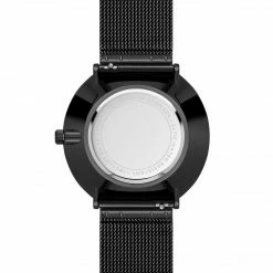 Seizmont Instant | Montre Minimaliste Noire Et Blanche Avec Bracelet En Maille Milanaise -Montres bracelet Soldes 2 3met