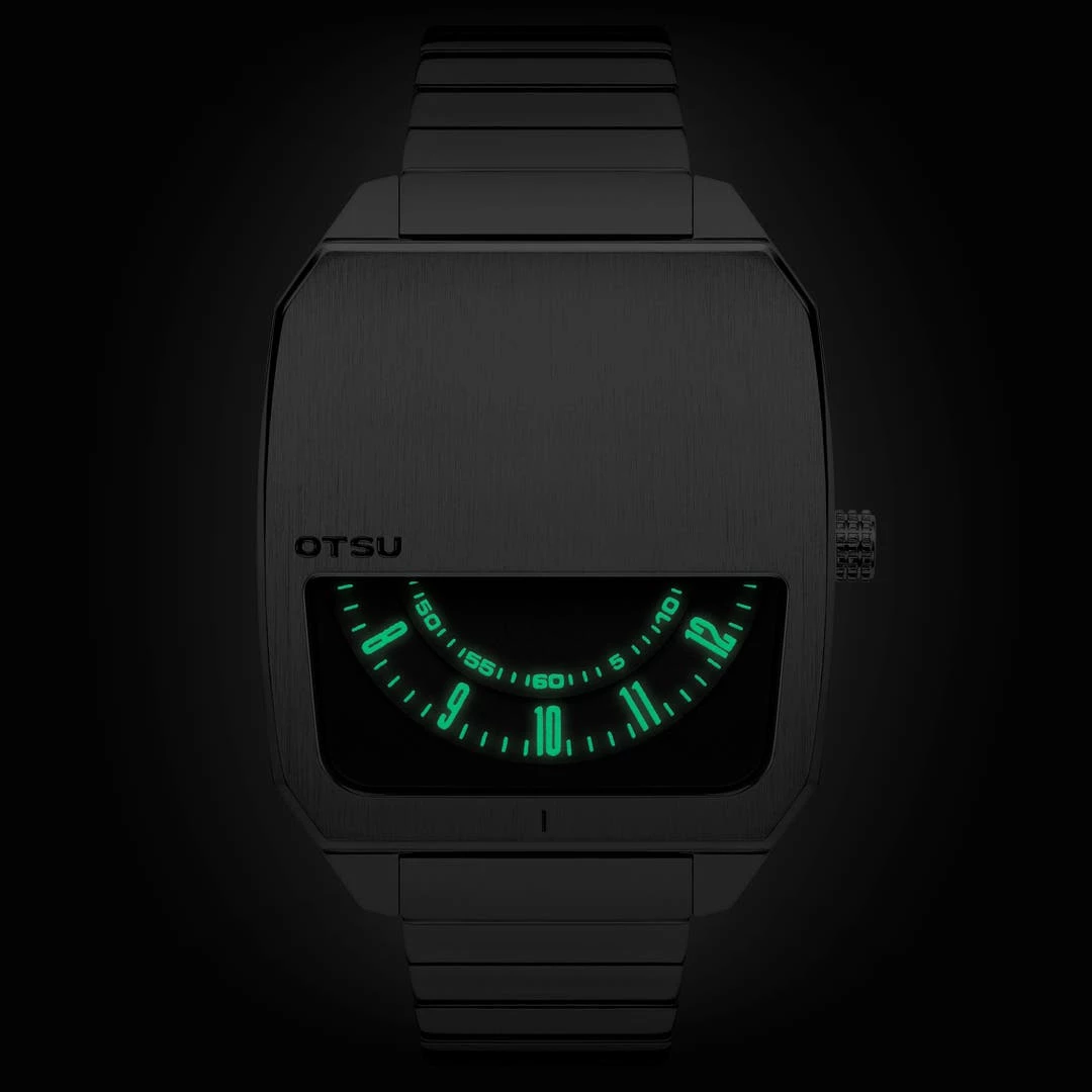 Otsu Hoc | Montre à Demi-cadran En Acier Inoxydable Argenté 4 Otsu Hoc | Montre à Demi-cadran En Acier Inoxydable Argenté – Image 2