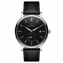 Sidegren Axel | Montre Noire En Acier Inoxydable