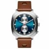 Fawler Callao | Montre Coussin Bleue -Montres bracelet Soldes 3 1kal