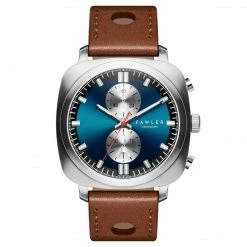 Fawler Callao | Montre Coussin Bleue