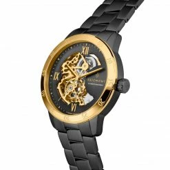 Seizmont Dante II | Montre Squelette Couleur Noir Et Or à Mécanisme Doré -Montres bracelet Soldes 3 2.ed5d27d6445c6690a80be4341432ef8e