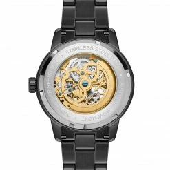 Seizmont Dante II | Montre Squelette Couleur Noir Et Or à Mécanisme Doré -Montres bracelet Soldes 3 3.526f782d597b1216de078bbff438f35a