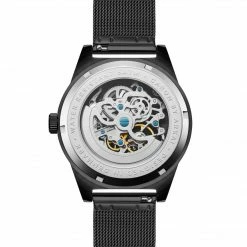 Arkai Caron | Montre Squelette Automatique En Acier Inoxydable Noir -Montres bracelet Soldes 3 3karonver2