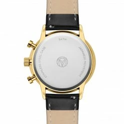 Lucleon Ternion | Montre à Double Fuseau Horaire En Acier Noir Et Or -Montres bracelet Soldes 3 3ninon