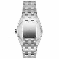 Fawler Emeritus | Montre En Acier Inoxydable à Lunette Noire Et Rouge -Montres bracelet Soldes 3 4emeritus