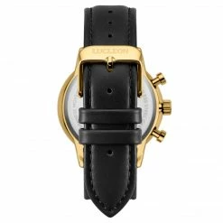 Lucleon Ternion | Montre à Double Fuseau Horaire En Acier Noir Et Or -Montres bracelet Soldes 3 4ninon