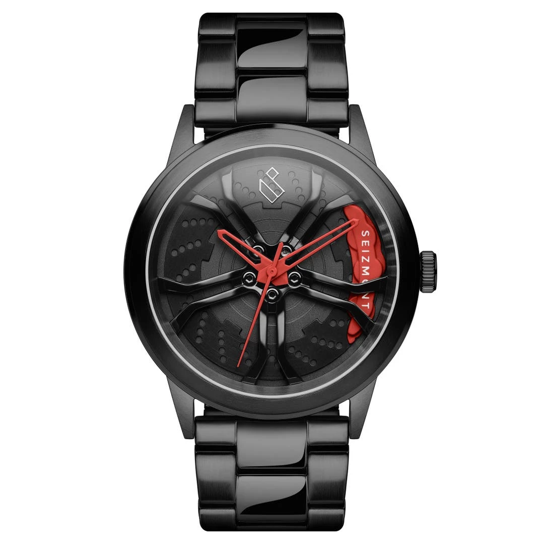 Seizmont Monza | Montre Racing Rouge Et Noire 3 Seizmont Monza | Montre Racing Rouge Et Noire