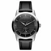 Fawler Dayton | Montre En Acier Inoxydable Argenté Avec Cadran Noir Texturé 2 Fawler Dayton | Montre En Acier Inoxydable Argenté Avec Cadran Noir Texturé -Montres bracelet Soldes 4 1dajton