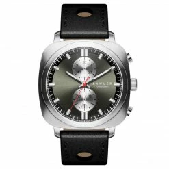 Fawler Callao | Montre Coussin Noire