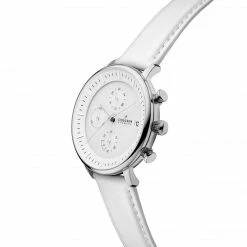 Sidegren Solis | Montre Chronographe Blanche à énergie Solaire -Montres bracelet Soldes 4 2.4af2fa229981e16bd8de2d3407229748