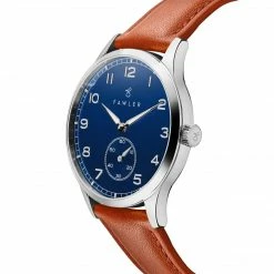 Fawler Adrien | Montre En Acier Inoxydable Et émail Bleu 10 Fawler Adrien | Montre En Acier Inoxydable Et émail Bleu -Montres bracelet Soldes 4 2adrrien