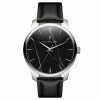 Fawler Beleza | Montre En Acier Inoxydable Argenté Et Marbre Noir -Montres bracelet Soldes 5 1beliz