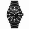 Fawler Métier | Montre GMT En Acier Inoxydable Noir - Série Limitée -Montres bracelet Soldes 5 1gmtsaat