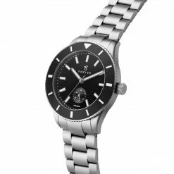 Fawler Makalu | Montre De Plongée En Titane Brossé Avec Lunette Noire -Montres bracelet Soldes 5 2.003a1a1e35c1fa8b23609490cf1953cf