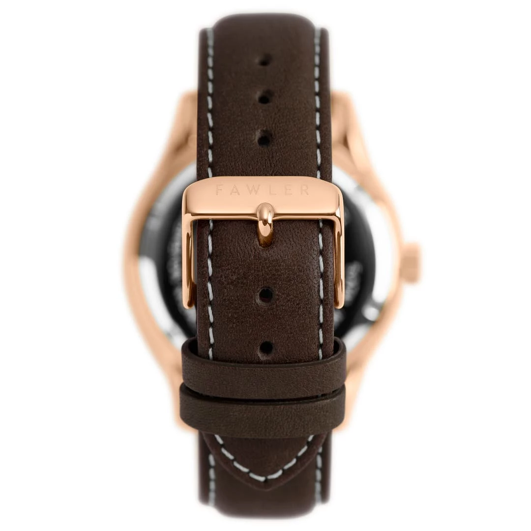 Fawler Montre Orrin Felice à Phases De Lune 5 Fawler Montre Orrin Felice à Phases De Lune – Image 3