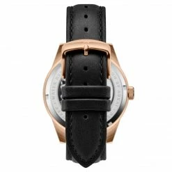 Arkai Caron | Montre Squelette Automatique En Acier Noir Et Or Rose -Montres bracelet Soldes 6 4karonver2