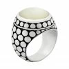 Bague Nacre Blanche JALAN JALAN. E-Shop Bijoux-totem.fr -Montres bracelet Soldes bague jalan jalan 1