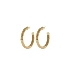 Créoles Hoops Full Mix, Marque Barong Barong | Bijoux Totem