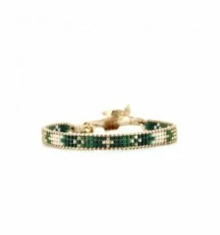 Bracelet Vert De Jade Lina, Marque Belle Mais Pas Que | Bijoux Totem