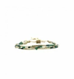 Bracelet Vert De Jade Alba, Marque Belle Mais Pas Que | Bijoux Totem