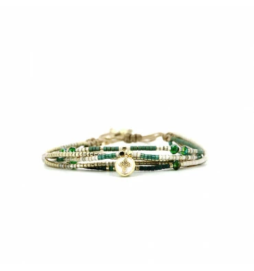 Bracelet Vert De Jade Joy, Marque Belle Mais Pas Que | Bijoux Totem 3 Bracelet Vert De Jade Joy, Marque Belle Mais Pas Que | Bijoux Totem