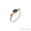 Bague Argent & Lapis Lazuli, Marque Canyon France | Bijoux Totem -Montres bracelet Soldes canyon bague 15