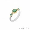 Bague Argent & Chrysoprase, Marque Canyon France | Bijoux Totem -Montres bracelet Soldes canyon bague 23