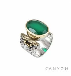 CANYON Sur Bijoux-Totem : Bague Quartz Et Argent 925 !