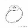 Bague Argent Rond évidé, Marque Canyon France | Bijoux Totem -Montres bracelet Soldes canyon bague 29