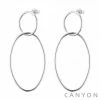 Boucles D'oreilles Cercle & Ovale, Marque Canyon France | Bijoux Totem 2 Boucles D'oreilles Cercle & Ovale, Marque Canyon France | Bijoux Totem -Montres bracelet Soldes canyon boucles d oreilles 8