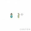 CANYON Sur Bijoux-Totem : Boucles D'oreilles Puces En Argent 925 ! -Montres bracelet Soldes canyon boucles d oreilles puces