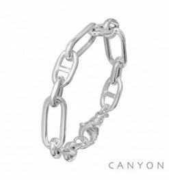 Bracelet Chaine CANYON-Argent 925-bijoux Totem.
