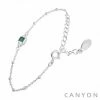 Bracelet Chainette & Onyx Vert, Marque Canyon France | Bijoux Totem -Montres bracelet Soldes canyon bracelet 5
